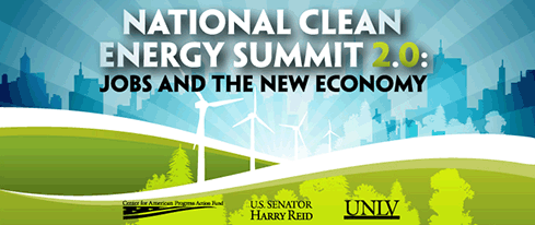 National Clean Energy Summit 2.0: Jobs and the New Economy (2009)