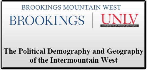 The Political Demography and Geography of the Intermountain West Conference