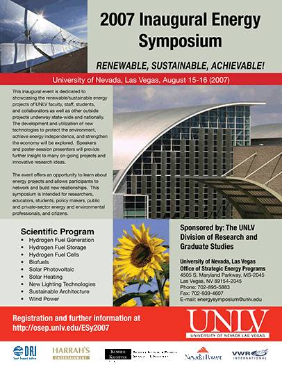 2007 UNLV Energy Symposium