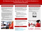 An Intensive Course: Benefits for Non-Traditional Students in a Practice-Based Discipline
