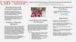 Helping Students Frame Their Educational Experiences by Nathan Slife and Joseph Ervin