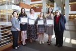 2017 Calvert Award Winners (left to right): Pat Hawthorne, Brianna Cotter, Claudia Chiang-Lopez, Kylie Johnson, Laura Benedict, and Lori Temple. by University of Nevada, Las Vegas
