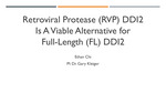 Retroviral Protease (RVP) DDI2 is a Viable Alternative for Full-Length (FL) DDI2 by Ethan Chi