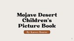 Mojave Desert Children's Picture Book by Kaesee Bourne