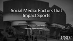 Social Media: Factors that Impact Sports by John Wilke