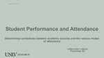 The Correlations Between Students' Academic Success and the Various Modes of Attendance by LeWana-Nani LeBaron