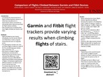 Comparison of Flights Climbed Between Garmin and Fitbit Devices