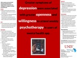 Who is gonna see the shrink? Anxiety and depression's relationship to openness and willingness to engage in weekly psychotherapy
