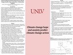 Understanding the Relationship Between Climate Change Anxiety, Hope, and Action: A Moderation Analysis