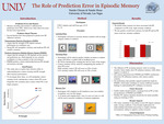 The Role of Prediction Error in Episodic Memory by Natalie Chisam and Natalie Hsiao