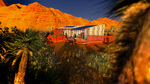DesertSol: Exterior, Back View (Distance) by University of Nevada, Las Vegas Solar Decathlon Team.