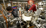 UNLV researchers and machinery by University of Nevada, Las Vegas